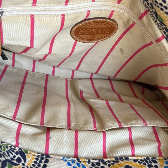 FOSSIL | BAG | VINTAGE | CANVAS - Picture 6 of 8